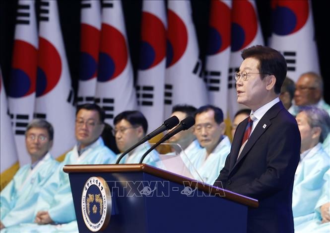 韓国大統領、朝鮮との合意の順次実行を閣僚に指示 - ảnh 1