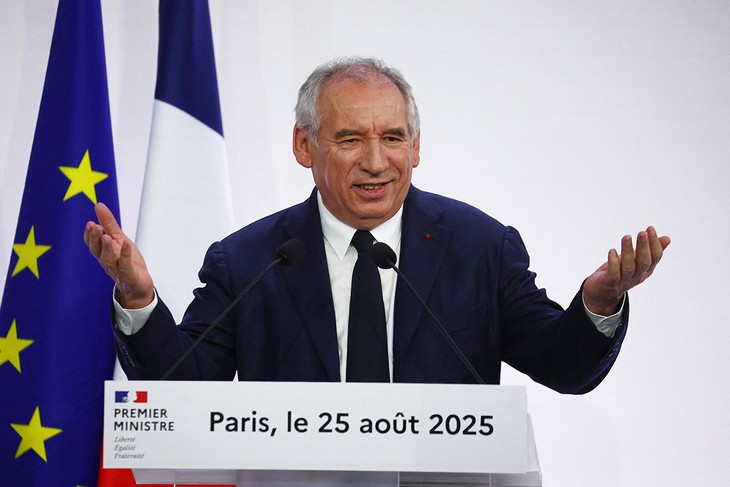 フランス、9月8日に信任投票へ 予算削減巡り政権崩壊の危機 - ảnh 1