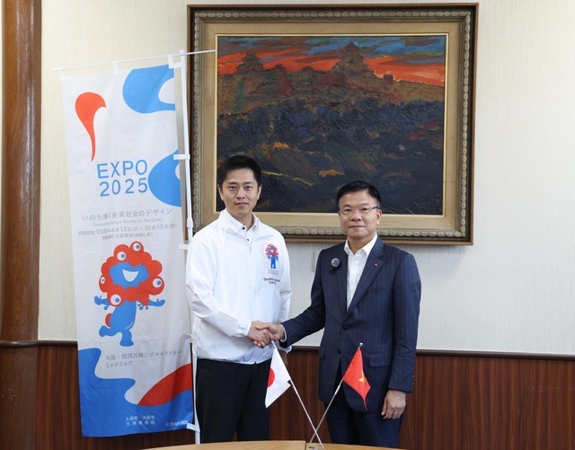 ベトナム副首相が大阪府知事と会談、技術協力など要請 - ảnh 1