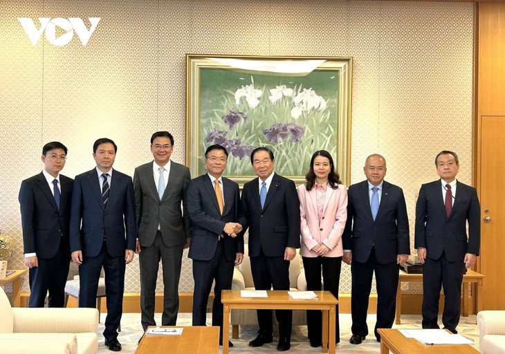 ロン副首相 日本衆議院議長および政府要人と個別会見 - ảnh 1