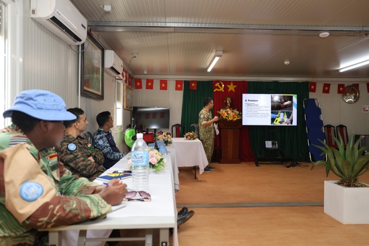 ベトナムPKO部隊、南スーダンで医療専門訓練を実施 - ảnh 1