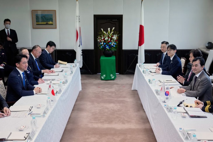 日韓防衛協力　新たな段階へ - ảnh 1