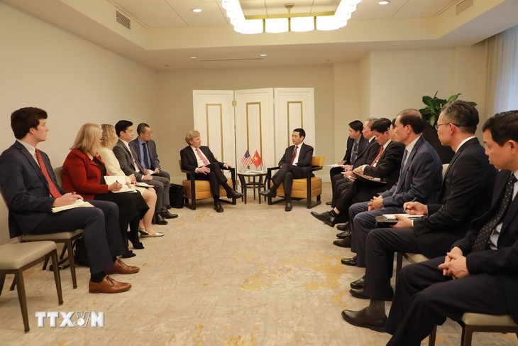 ザン国防大臣、米国戦争省ナンバー3のエルブリッジ・コルビー次官と会見 - ảnh 1