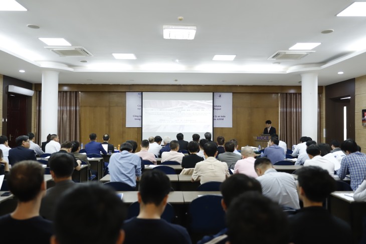 JICA、建設現場の事故防止へ ハノイ土木大学で安全計測のオープンセミナー - ảnh 1