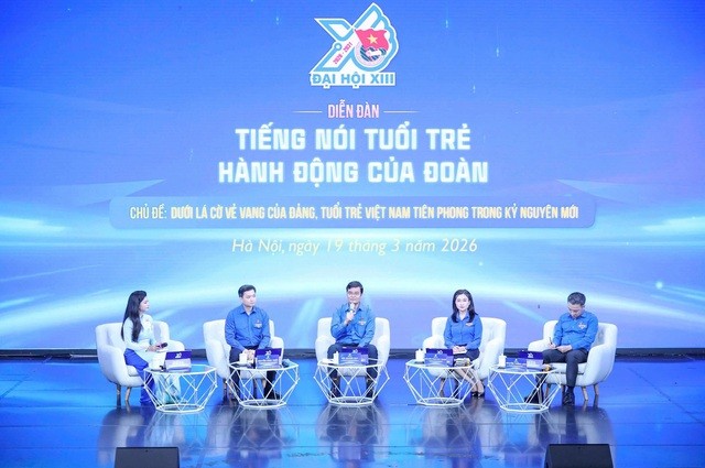 「若者の声、ホーチミン共産青年同盟中央委員会の行動」フォーラム 開催 - ảnh 1