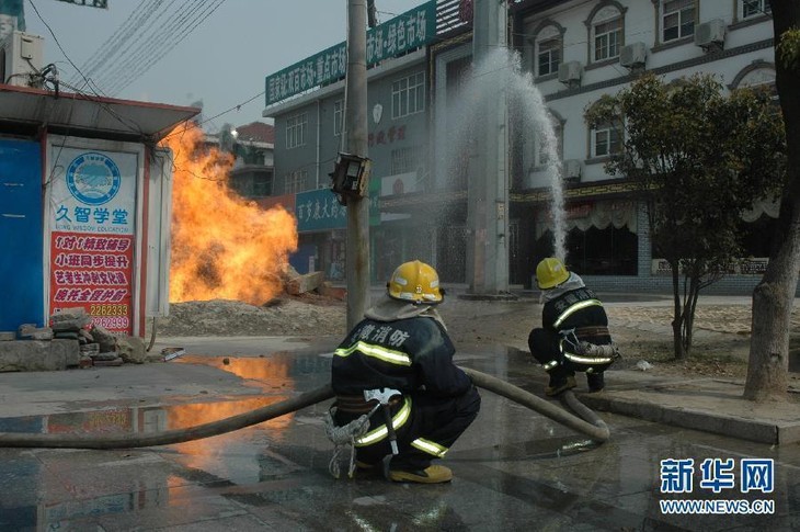 中国安徽省发生天然气管道泄漏事故 - ảnh 1