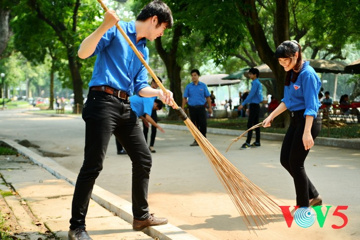 青春的活力——记河内国家大学国际系团委 - ảnh 4