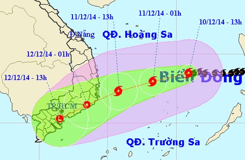 越南积极应对台风“黑格比” - ảnh 1