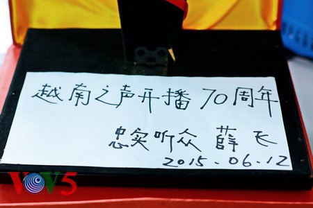 听友致信赠礼祝贺本台台庆70周年 - ảnh 6