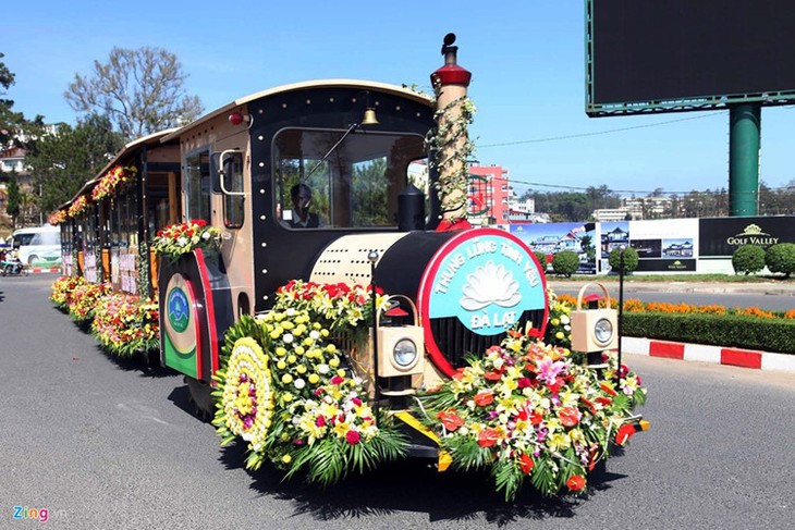 大叻市花卉节迎接新年 - ảnh 3