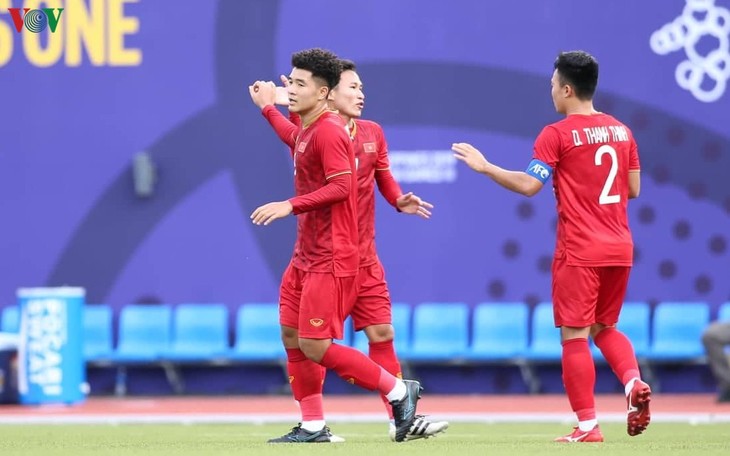 Sea Games 30: 越南U22以6比0击败文莱U22 - ảnh 1