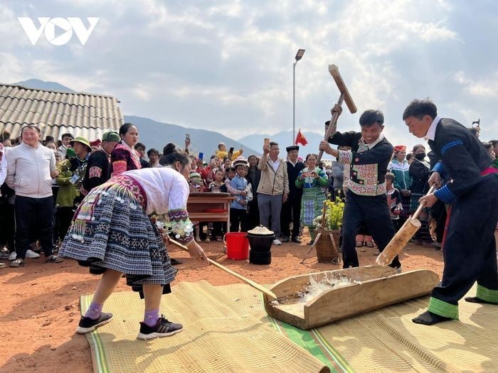 打陀螺：赫蒙族同胞别具特色的民间游戏 - ảnh 14