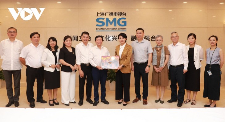 VOV与CMG、SMG落实越中关系75周年合作协议 - ảnh 3