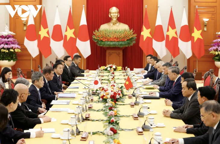 组图：苏林会见日本首相石破茂 - ảnh 3