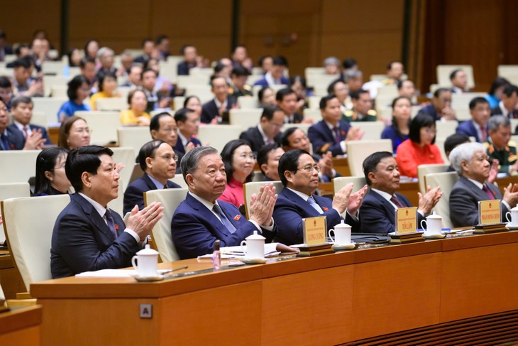 组图：第十五届国会第九次会议开幕 - ảnh 2