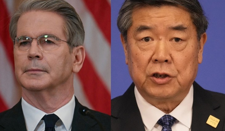 中美官员准备举行会晤，启动贸易谈判 - ảnh 1