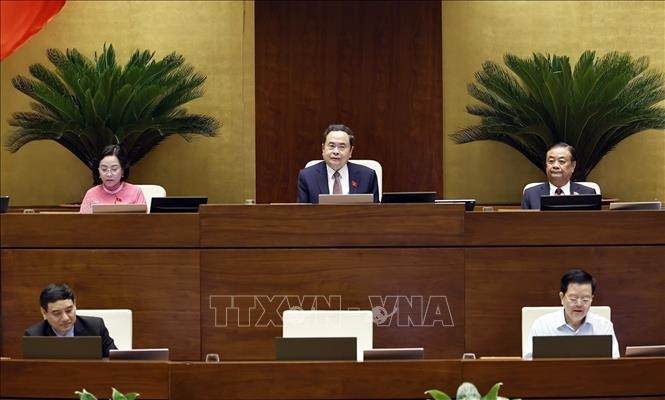 国会本周将重点讨论修宪和立法工作 - ảnh 1