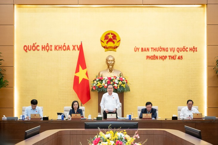 国会常务委员会第45次会议闭幕 - ảnh 1