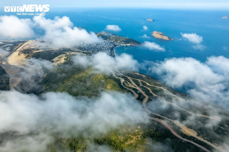 平定沿海公路风景如画 - ảnh 1