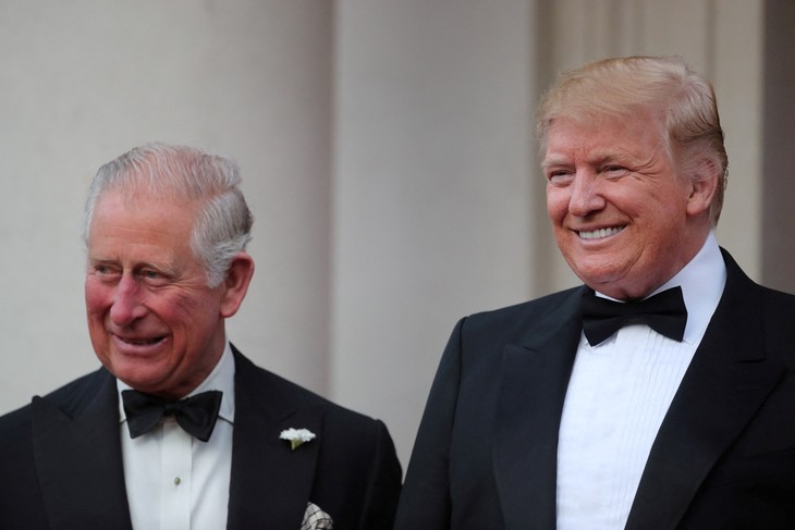 英国国王邀请美国总统特朗普今年底对英国进行国事访问 - ảnh 1