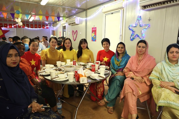 越南女军人在非洲推广传播越南文化 - ảnh 4