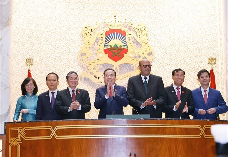 陈青敏与摩洛哥参议院议长举行会谈 - ảnh 3