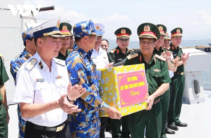 海军力量决心圆满完成八月革命和九二国庆80周年阅兵游行任务 - ảnh 1