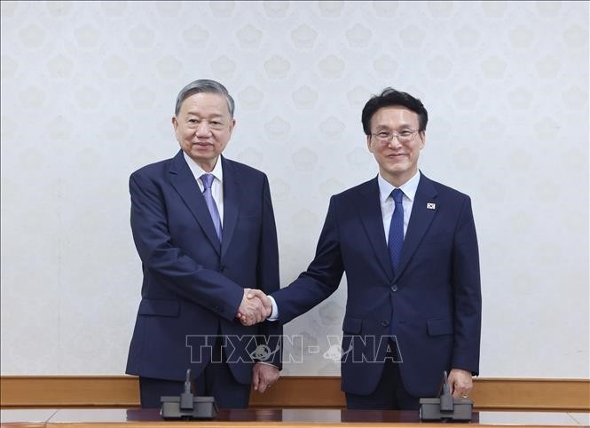 越南重视与韩国的合作关系 - ảnh 1