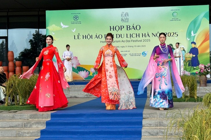2025年河内旅游奥黛节：文化遗产精华熠熠生辉 - ảnh 1