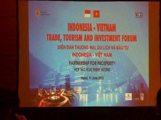 Pembukaan Forum Promosi Perdagangan, Pariwisata, Investasi Vietnam – Indonesia - ảnh 1