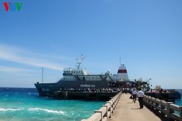 Mengarah ke kepulauan Truong Sa - ảnh 1