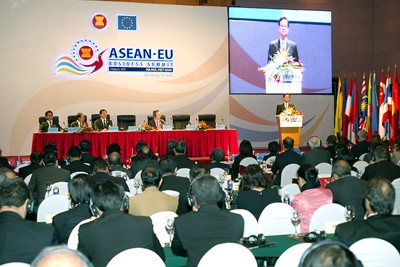 Pembukaan Konferensi Tingkat Tinggi Bisnis ASEAN – EU ke-3 - ảnh 1