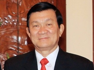 Presiden Vietnam Truong Tan Sang melakukan kunjungan kenegaraan ke Indonesia - ảnh 1