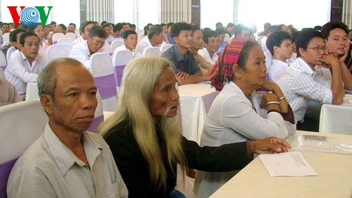 Pelatihan untuk menyosialisasikan Undang-Undang tentang perbatasan 3 provinsi di Vietnam Tengah - ảnh 1