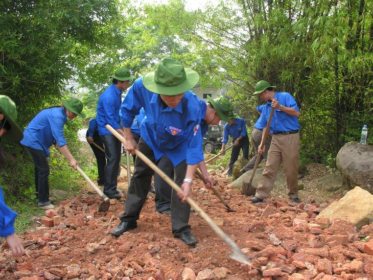 Menggelarkan “Tahun pemuda sukarela” 2014 - ảnh 1