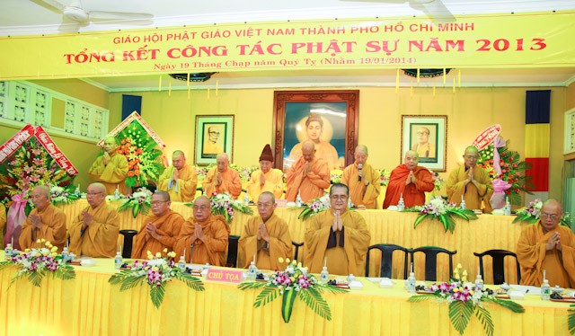 Sangha Buddha kota Ho Chi Minh aktif melakukan pekerjaan amal - ảnh 1