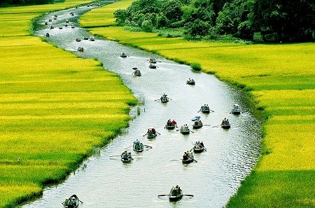 Vietnam berusaha melestarikan situs pemandangan alam Trang An, Ninh Binh - ảnh 1