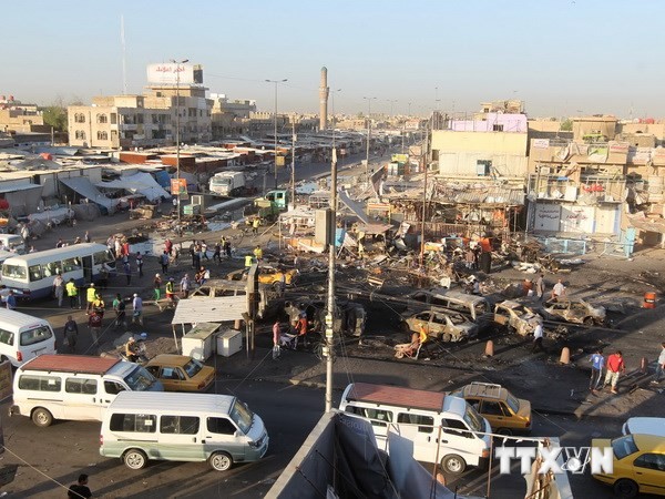 Amerika Serikat melakukan serangan udara terhadap Irak Utara - ảnh 1