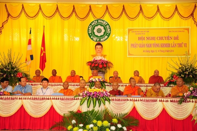 Konferensi spesialis tentang Buddhisme Therevada Khmer ke-6 - ảnh 1