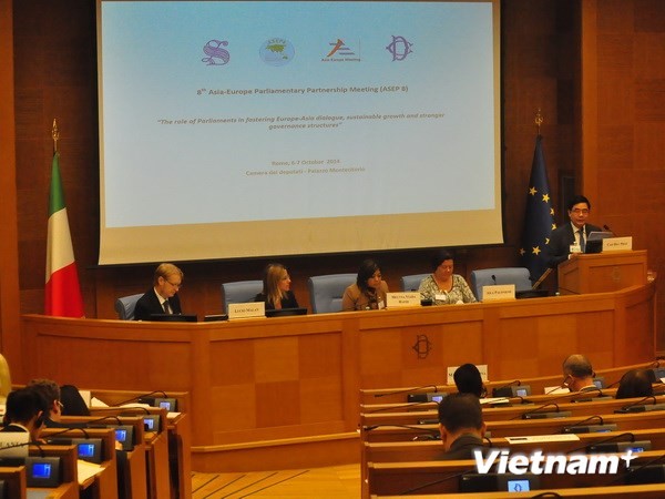 Vietnam menghadiri Konferensi ke-8 Kemitraan Parlemen Asia – Eropa - ảnh 1