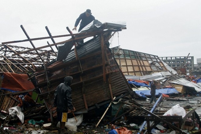 Taufan Hagupit di Filipina menewaskan 2 orang - ảnh 1