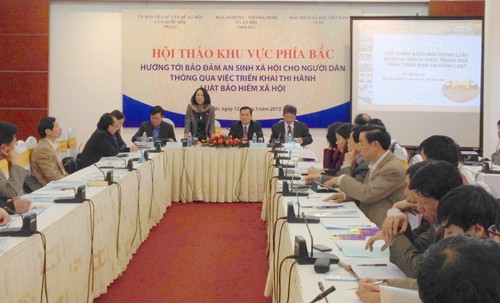 Vietnam menetapkan target mencapai 29 juta pekerja peserta pada asuransi sosial pada 2020 - ảnh 1