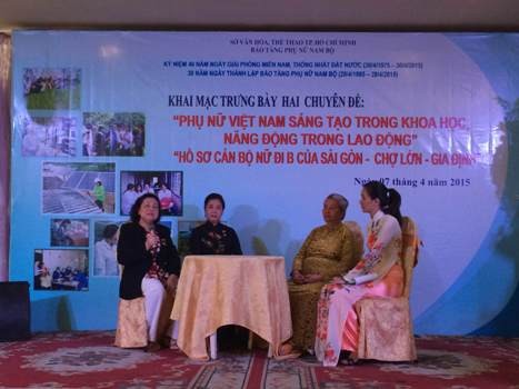 Pameran spesialis tentang kaum wanita Vietnam - ảnh 1