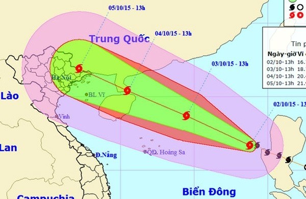 Kira-kira 120 nelayan Filipina hilang akibat taufan Mujigae - ảnh 1