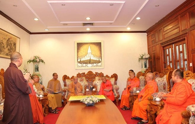 Sangha Buddha Vietnam – Laos memperkuat kerjasama - ảnh 1