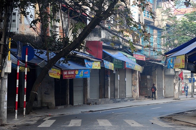 Wajah baru dari ibukota Hanoi pada hari pertama tahun baru imlek - ảnh 2