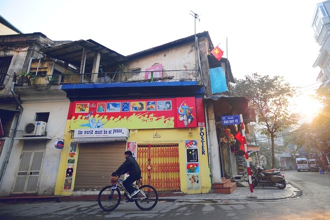 Wajah baru dari ibukota Hanoi pada hari pertama tahun baru imlek - ảnh 4