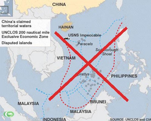 Tiongkok melanggar hukum internasional di Laut Timur - ảnh 1