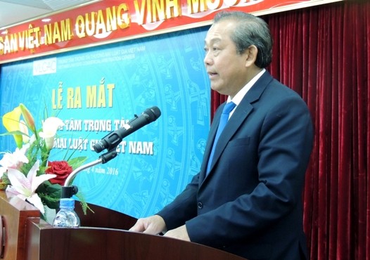 Acara unjuk muka Pusat Arbitrase Perdagangan Sarjana Hukum Vietnam - ảnh 1