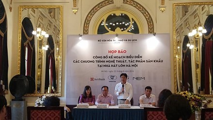 Melakukan pertunjukan secara permanen program-program kesenian yang berkualitas tinggi di Gedung Teater Besar Hanoi - ảnh 1